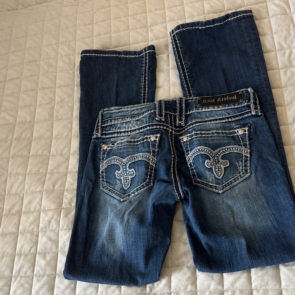 Rock Revival Women's Alanis Boot Cut Jeans Size 28